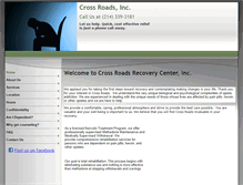 Tablet Screenshot of crossroadsdfw.org